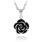 Menku - Engraved Rose Pendant