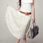 PUFFY - Pleated Strapless Dress