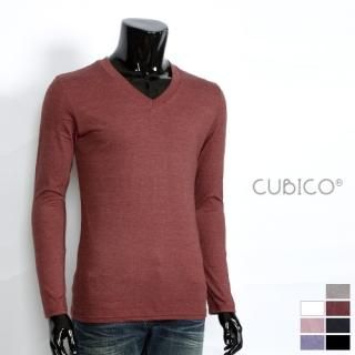 V-Neck Long-Sleeve Top