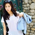 BENGGIRL - Asymmetric-Hem T-Shirt