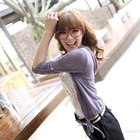 Tokyo Fashion - Tab-Sleeve Drawstring Hooded Cardigan