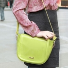 19th Street - Genuine Leather Flap Cross Bag