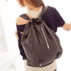 Fashion Lady - Faux-Leather Convertible Backpack
