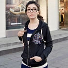 OrangeBear - Printed Hooded Zip Jacket