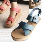 Marcella - Buckled Platform Sandals (2 Designs)