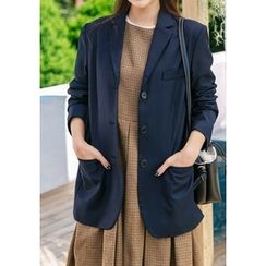 GOROKE - Notched-Lapel Blazer GOROKE - Notched-Lapel Blazer