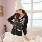 Tokyo Fashion - Patterned Knit Cardigan