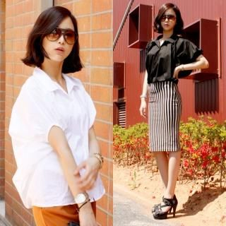 Balloon-Sleeve Blouse Balloon-Sleeve Blouse