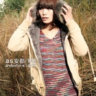 Ando Store - Faux Fur-Lined Jacket