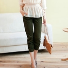 Tokyo Fashion - Ruched Capri Pants