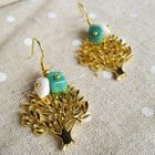 MyLittleThing - Sweet Little Gold Trees Earrings