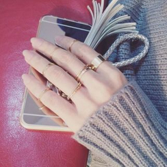 Jael - Set of 10: Stackable Rings Jael - Set of 10: Stackable Rings