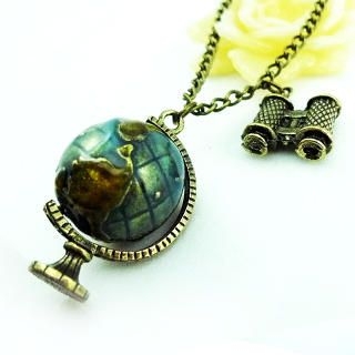 Vintage Globe Necklace Vintage Globe Necklace