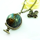 Fit-to-Kill - Vintage Globe Necklace