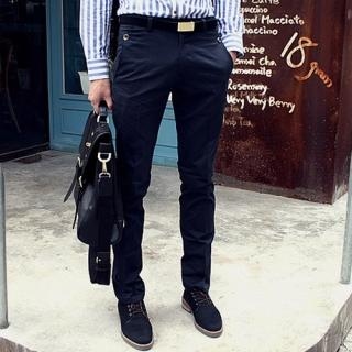Straight-Cut Pants Straight-Cut Pants