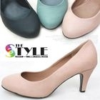 Marcella - Faux-Leather Pumps