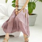 Tokyo Fashion - Tiered Shirred Long Skirt