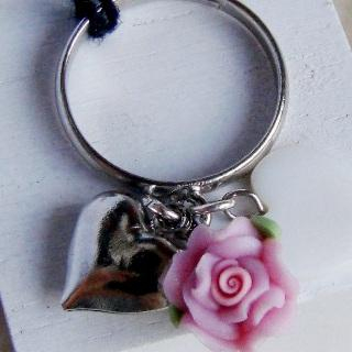 Sweetie Rose & Hesrt Ring Sweetie Rose & Hesrt Ring