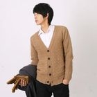 TRIPLE K - Lambswool Woven Cardigan
