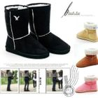 CANDY Kiss - Fleece Lined Faux Suede Boots