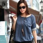SOHO Central - Zip-Front Long Top