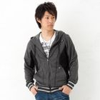 BLACK ASUKA - Zip Detail Hoodie