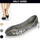 Holly Shoes - Sequined Flats