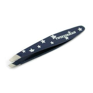 Mini Oval Slant with White Stars Mini Oval Slant with White Stars
