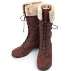REDOPIN - Fleece-Lined Laced-Up Boots
