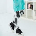 CatWorld - Knee-Patch Striped Leggings