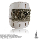 Purplow - Square Buckle Genuine Leather Belt