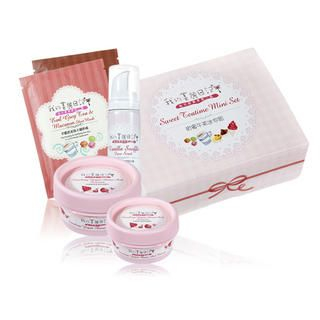 Sweet Teatime Mini Set: Cleanser 30ml + Scrub 50ml + Mask x 2