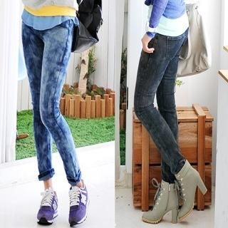 Washed Skinny Jeans