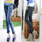 Miss Hong - Washed Skinny Jeans