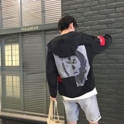 JUN.LEE - Print Hooded Jacket JUN.LEE - Print Hooded Jacket