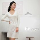 Kerrys Closet - U-Neck Tee-Shirt Dress