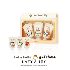 Holika Holika - Lazy & Joy Dessert Hand Cream 3pcs Set (Gudetama Edition) Holika Holika - Lazy & Joy Dessert Hand Cream 3pcs Set (Gudetama Edition)
