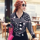 BBon-J - Polka Dot Zip-Up Jacket