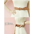 Dodostyle - Faux-Leather Elasticized Belt