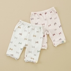 coeur a coeur - Bow Print Crop Leggings