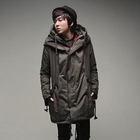 SLIM&FIT - Hooded Drawstring-Waist Parka
