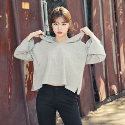 HOTPING - Hooded Loose-Fit Top HOTPING - Hooded Loose-Fit Top