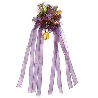 Flower Brooch - Purple201 Flower Brooch - Purple201