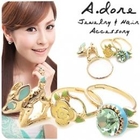 A.dore - Set: Flower Ring