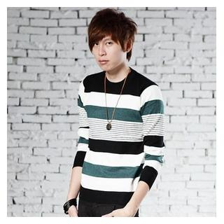 Striped Knit Sweater
