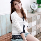 CatWorld - Lace-Trim Cardigan