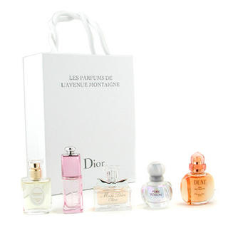 Les Parfums De L'Avenue Montaigne: Pure Poison+ Miss Dior Cherie+ Dior Addict 2+ Dune+ Diorissimo