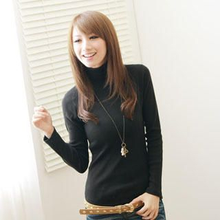 Turtleneck Long Sleeve Top