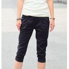 REDOPIN - Pleat-Front Cropped Pants