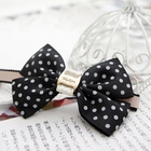 Fit-to-Kill - Dotted Bow Hairpin -Pink